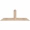 Ekena Millwork Portland Smooth Timber Gable Bracket, Douglas Fir, 60"W x 22"H x 1 1/2"D x 5 1/2"F, 9/12 Pitch GBW060X22X0206POR00SDF - alternate 1